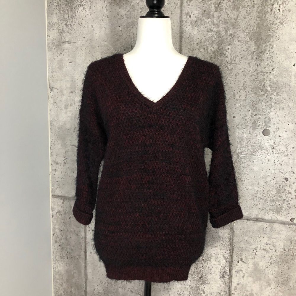 🚨 JOHN + JENN Anthropologie Fuzzy Sweater